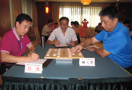 吕钦对阵柳大华