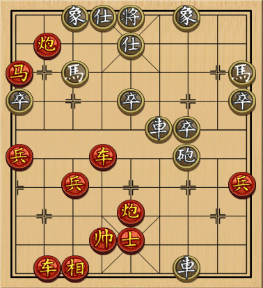 象棋中局大考验：虎口献车，争分夺秒