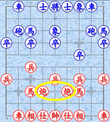 双仕角炮开局 双仕角炮开局