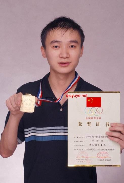 年轻时的孙浩宇