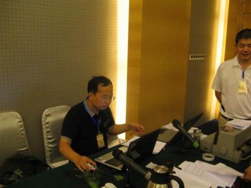 知名象棋报道人钱宇新先生