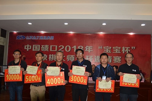 特级大师组前六名也有奖金,徐超获得10000元奖金 特级大师组前六名也有奖金,徐超获得10000元奖金