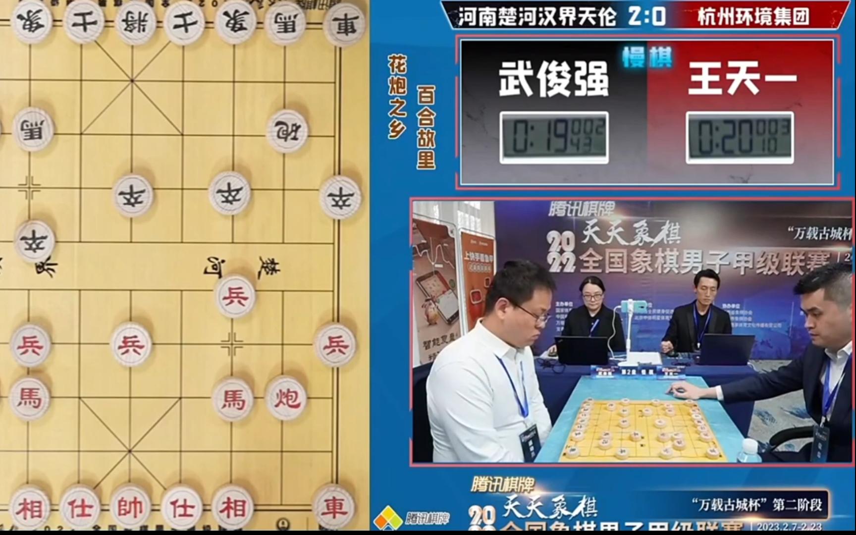 王天一对阵武俊强 王天一对武俊强